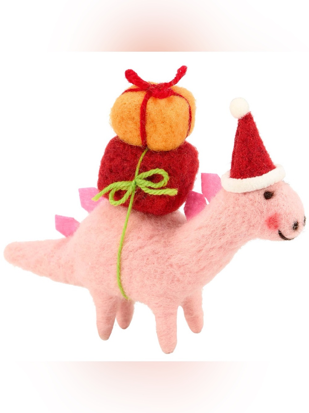Santa Stegosaurus Critter Primitives by Kathy